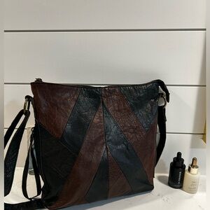 Lucky leather crossbody bag